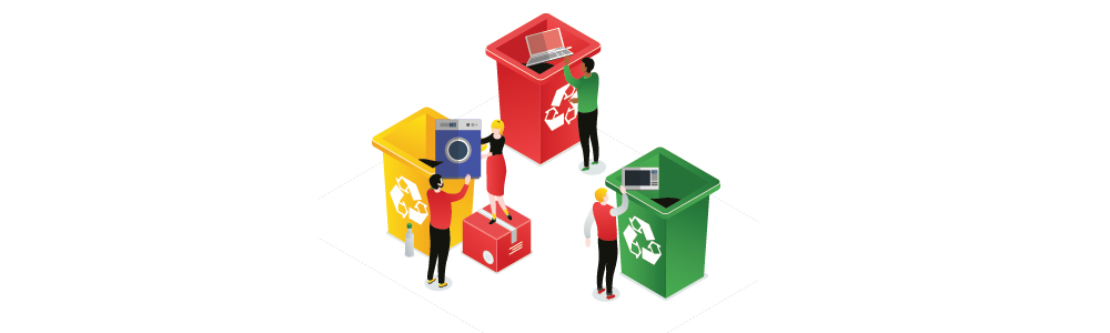Electronic waste recycled - Namo e waste